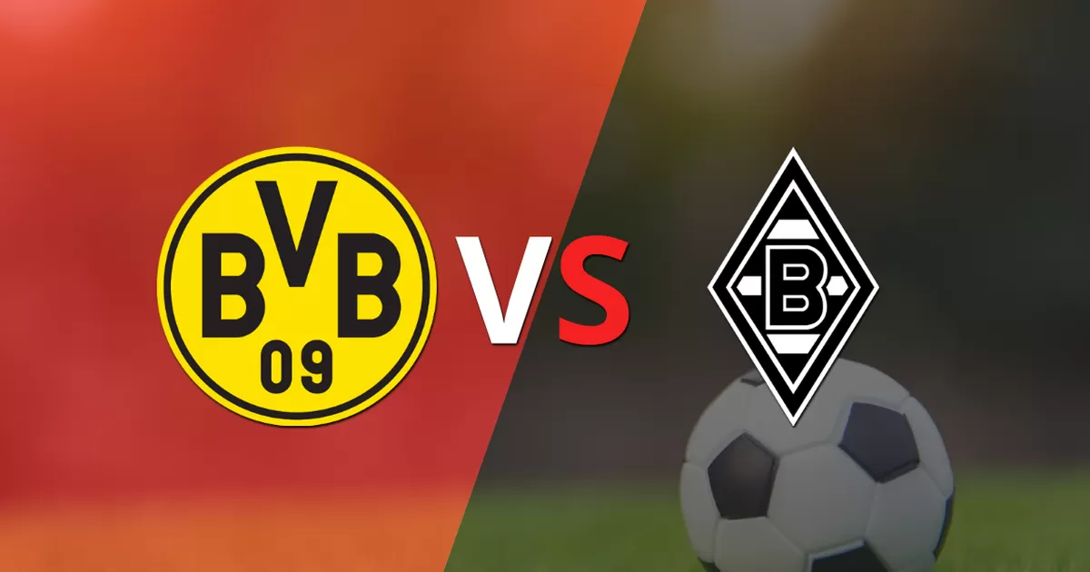 Con doblete de Sébastien Haller, Borussia Dortmund liquidó 5-2 a B. Mönchengladbach