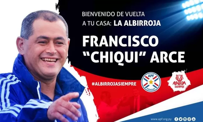 Chiqui Arce Fue Designado Como Nuevo Director T Cnico De Paraguay