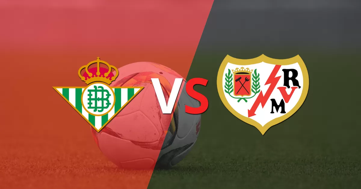 En su casa, Betis vence 3 a 1 a Rayo Vallecano