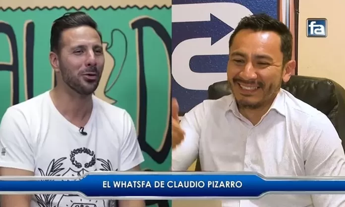 Claudio Pizarro Y Su Divertido Whatsfa Con Vladimir Vicentelo