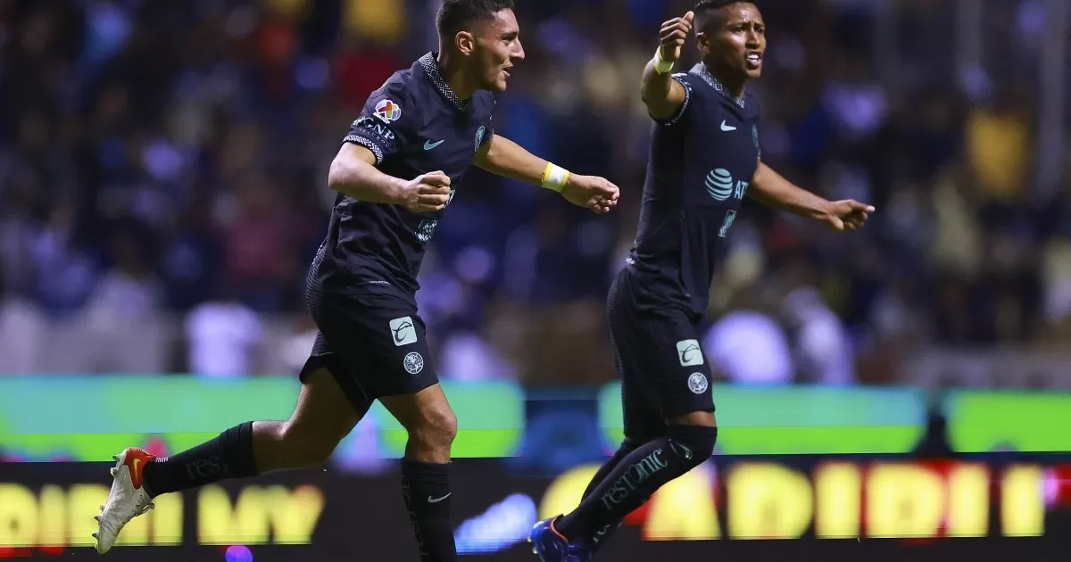 América con Pedro Aquino igualó 1-1 con Puebla por la ida de cuartos del Clausura