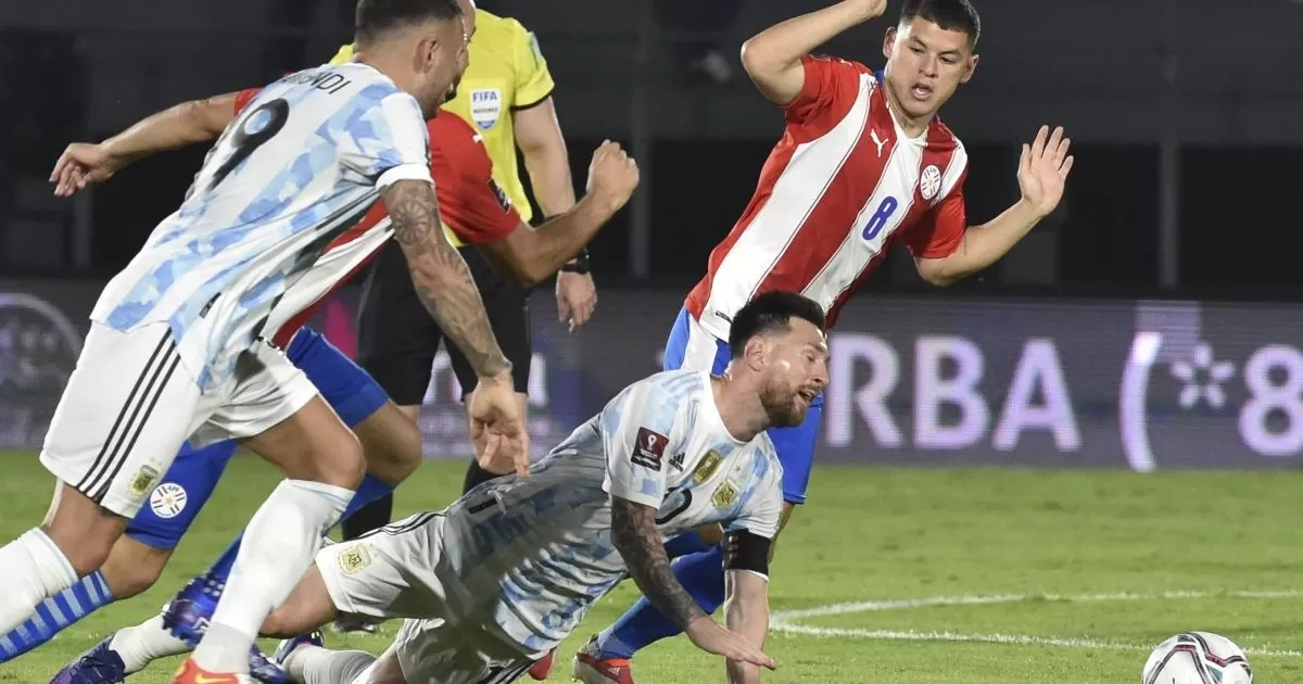 Argentina empató 0-0 en su visita a Paraguay por las Eliminatorias a Qatar 2022