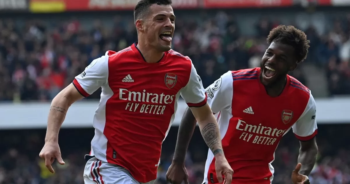 Arsenal venció 3-1 al Manchester United: Granit Xhaka selló el triunfo con un golazo