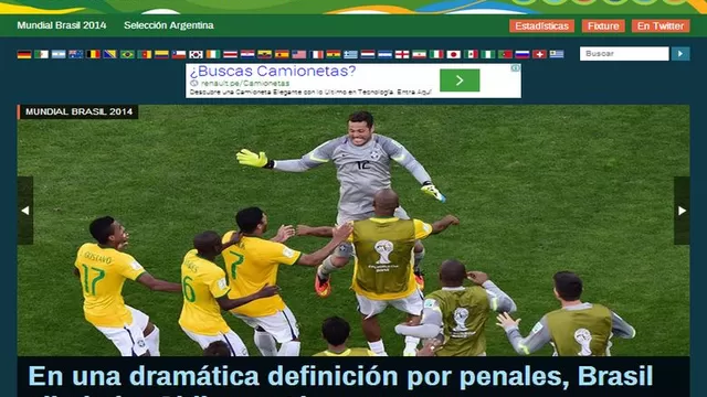 As Reaccion La Prensa Mundial Tras El Triunfo Por Penales De Brasil