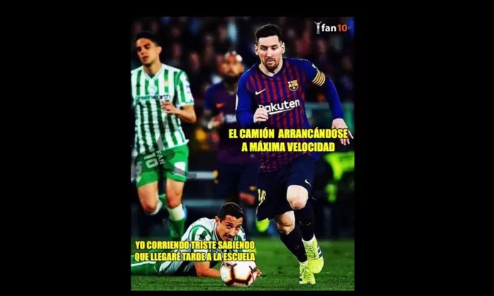 Barcelona Gole Al Betis Con Triplete De Messi Y Gener Estos Memes