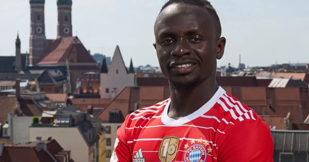 Bayern Munich officially announced the signing of Senegalese Sadio Mané.