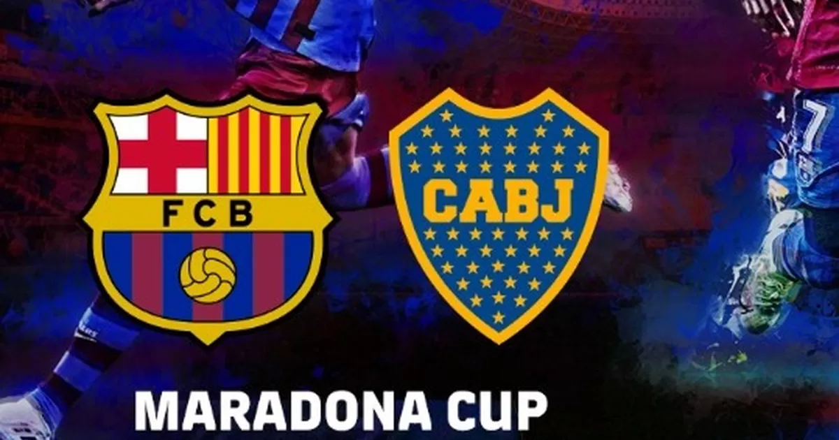 Boca Juniors enfrenta hoy al Barcelona en partido homenaje a Maradona