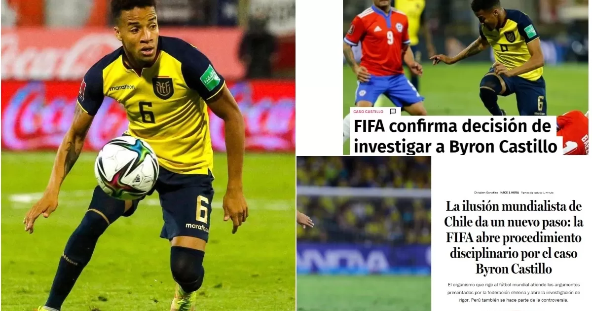 Byron Castillo: Así reaccionó la prensa en Chile tras anuncio de la FIFA