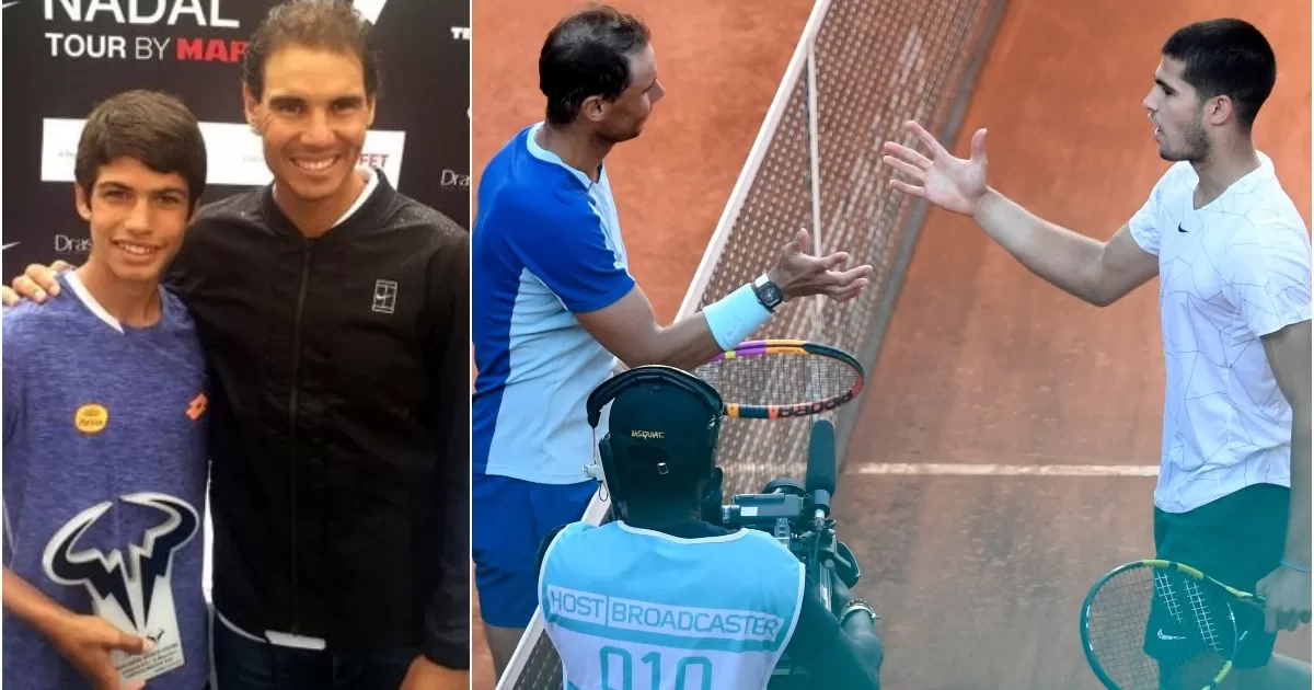 Venció a su ídolo: Alcaraz derrotó a Nadal y jugará semifinales en Madrid