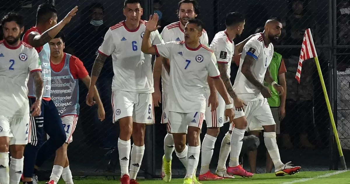 Chile ganó 1-0 en Paraguay por la fecha 13 de las Eliminatorias a Qatar 2022