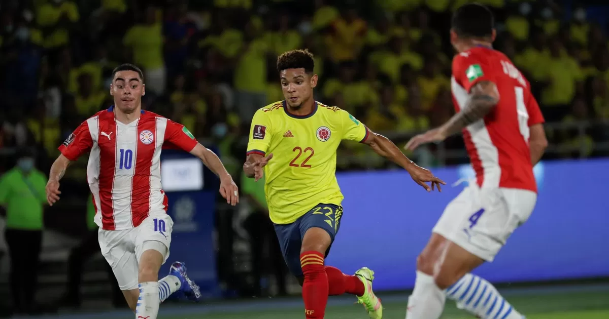 Colombia empató con Paraguay en Barranquilla e igualó en puntaje a Perú