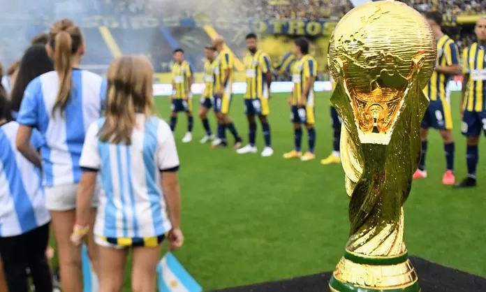 La Copa Del Mundo Se Luci En El Inicio De La Liga Argentina