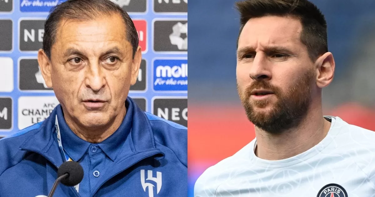 Al-Hilal's coach and the possibility of coaching Lionel Messi