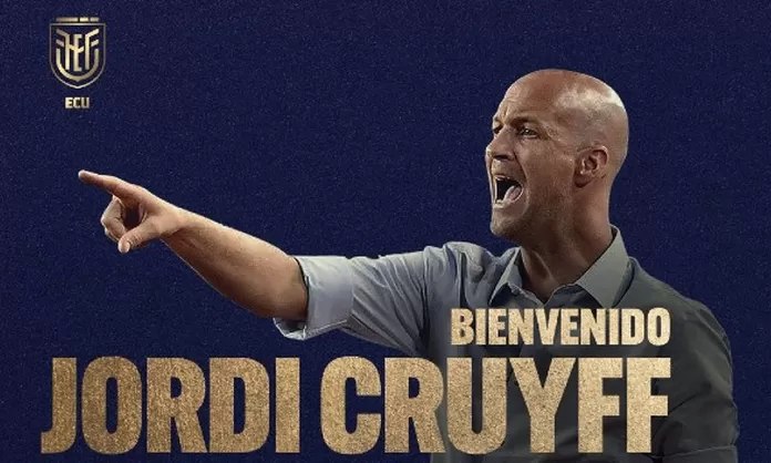 Ecuador Anunci Como Su Nuevo Entrenador A Jordi Cruyff Hijo Del