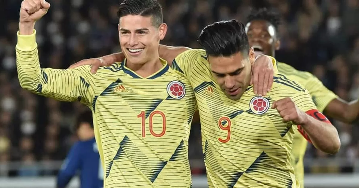 Falcao y James vuelven a Colombia para amistosos ante Corea del Sur y Japón