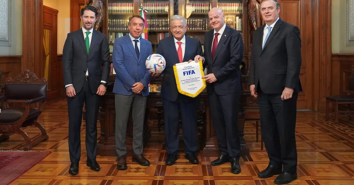 FIFA: Gianni Infantino revisa en México avances del Mundial 2026
