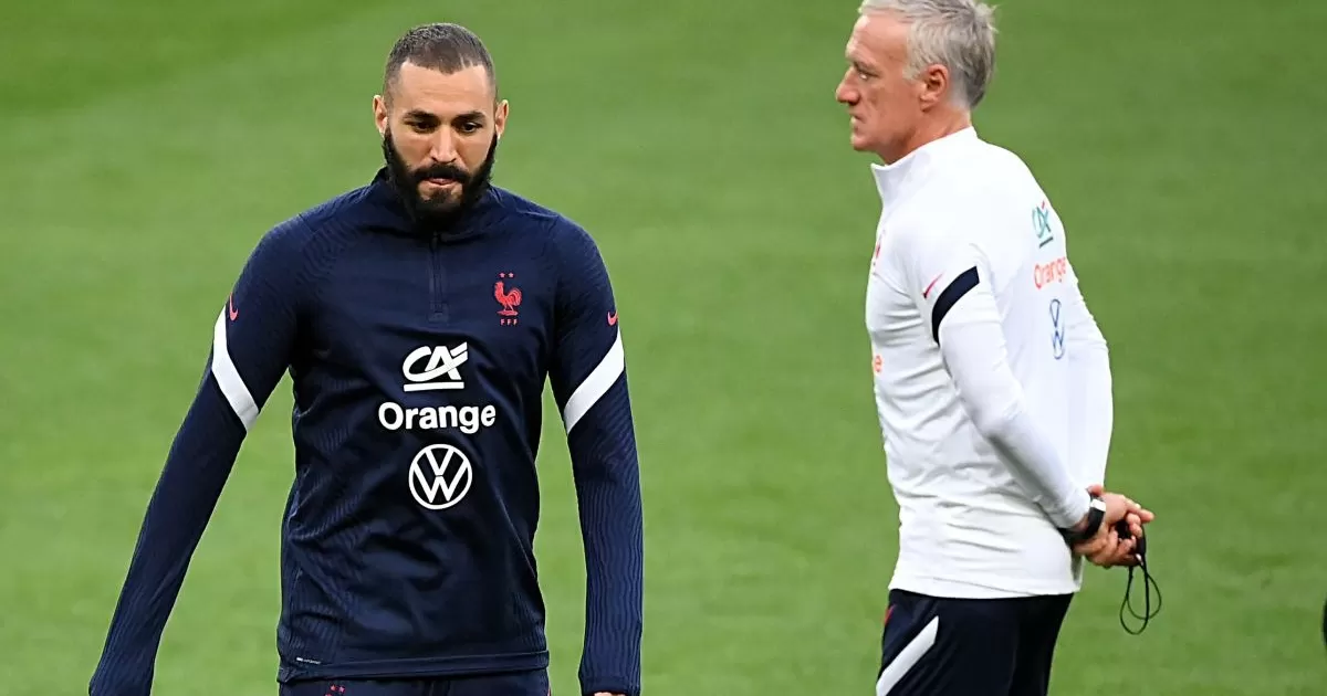 Benzema and a harsh response to Deschamps for denying that he excluded him from the World Cup.