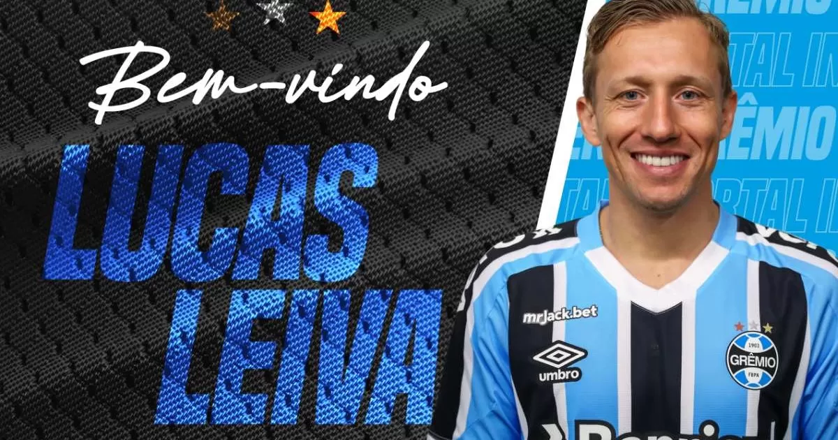 Lucas Leiva vuelve a Gremio, club donde se formó, tras 15 años en Europa