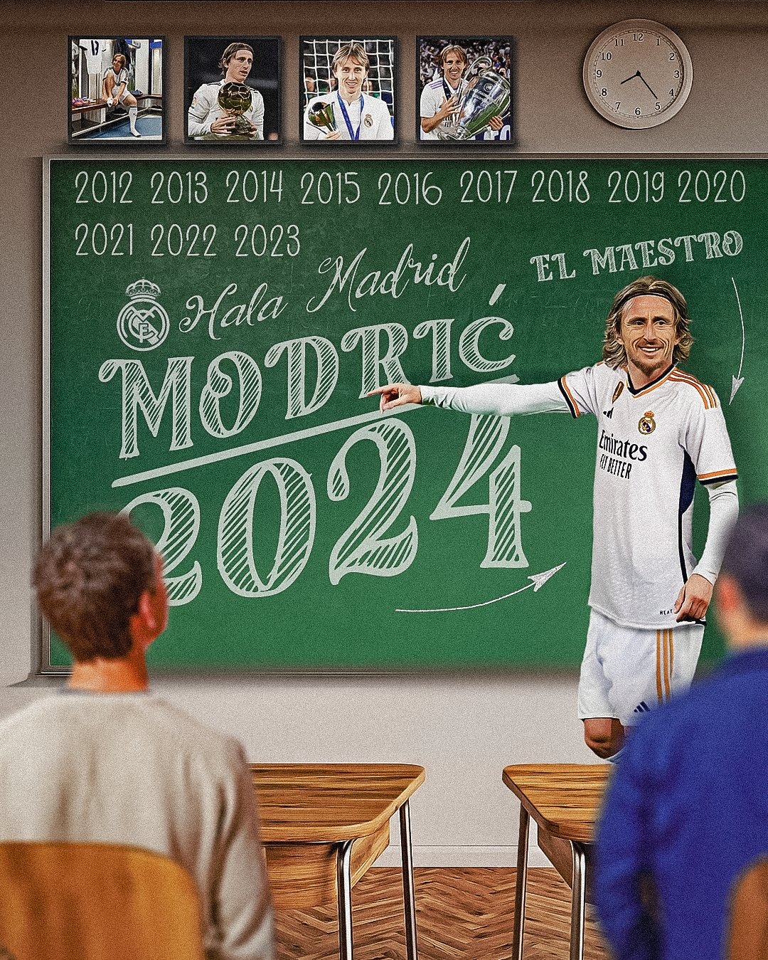 Luka Modric Extendi Su Contrato Con Real Madrid Hasta Am Rica