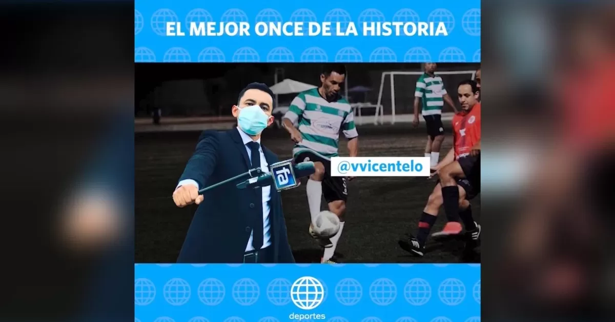 El Mejor Once de la Historia: Vladimir Vicentelo eligió a su equipo soñado