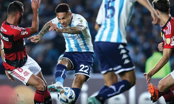 Con Paolo Guerrero Racing Igual Ante Flamengo Por La Libertadores