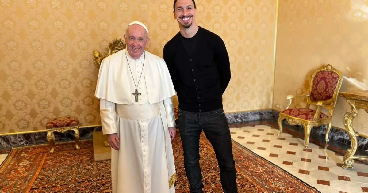 Papa Francisco recibió a Ibrahimovic en el Vaticano: ¿Qué regalos intercambiaron?