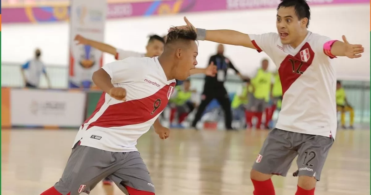 Selección peruana de Futsal Down avanzó a semifinales del Mundial