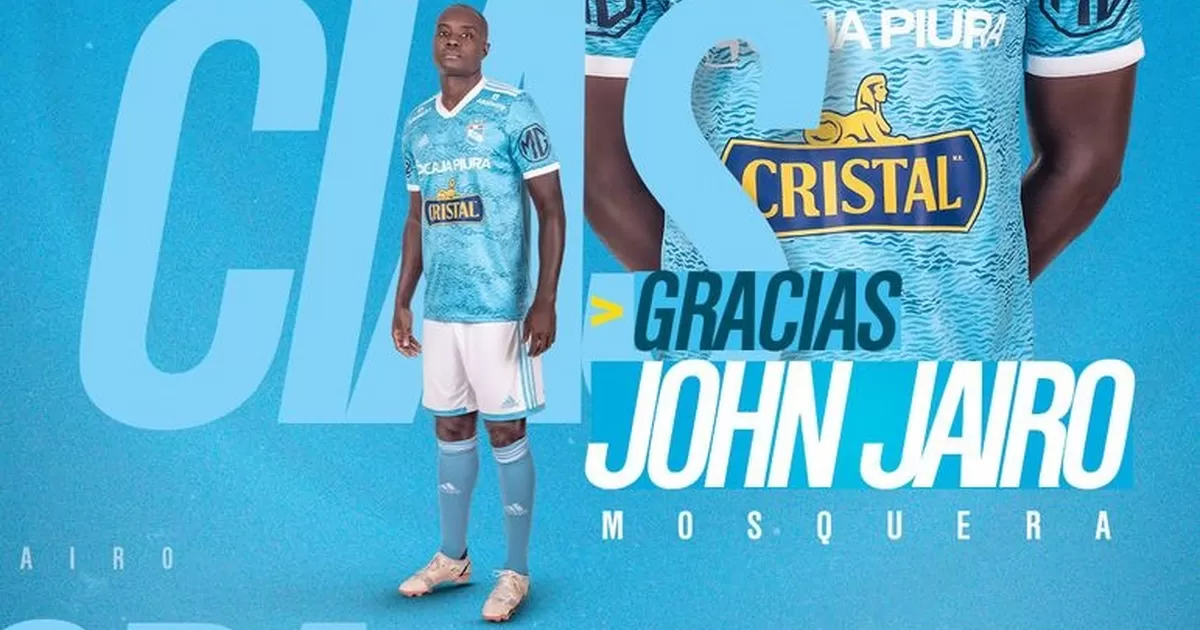 Sporting Cristal anunció la salida de John Jairo Mosquera por mutuo acuerdo