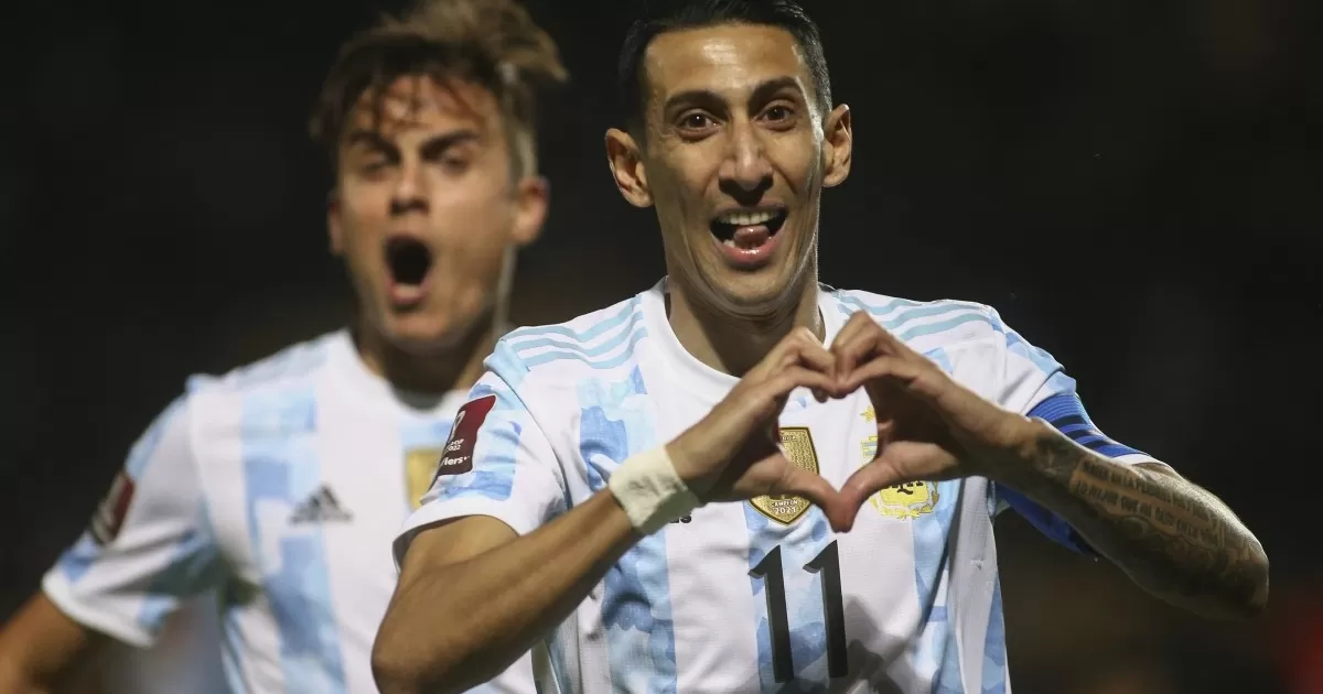 Argentina venció 1-0 a Uruguay con golazo de Di María y sumó 26 partidos invicto