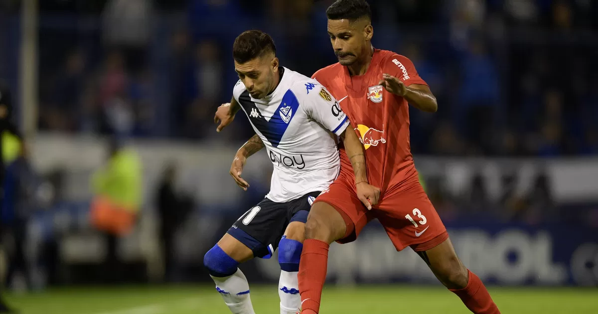 Vélez Sarsfield igualó 2-2 ante Bragantino por la Copa Libertadores