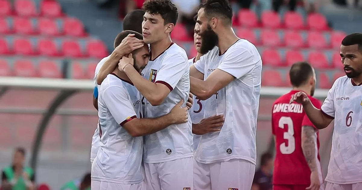 Venezuela venció 1-0 a Malta en su primer amistoso en más de dos años