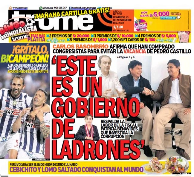 Alianza Lima Bicampe N Las Portadas De Los Diarios Tras El T Tulo