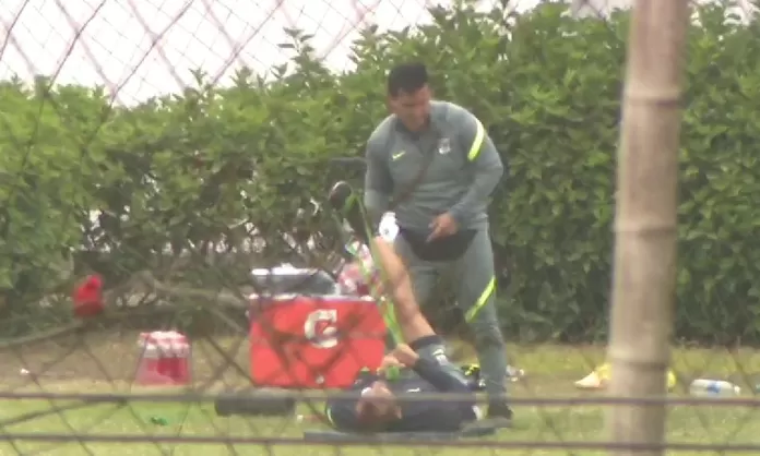 Alianza Lima Hernán Barcos reapareció en los entrenamientos del cuadro