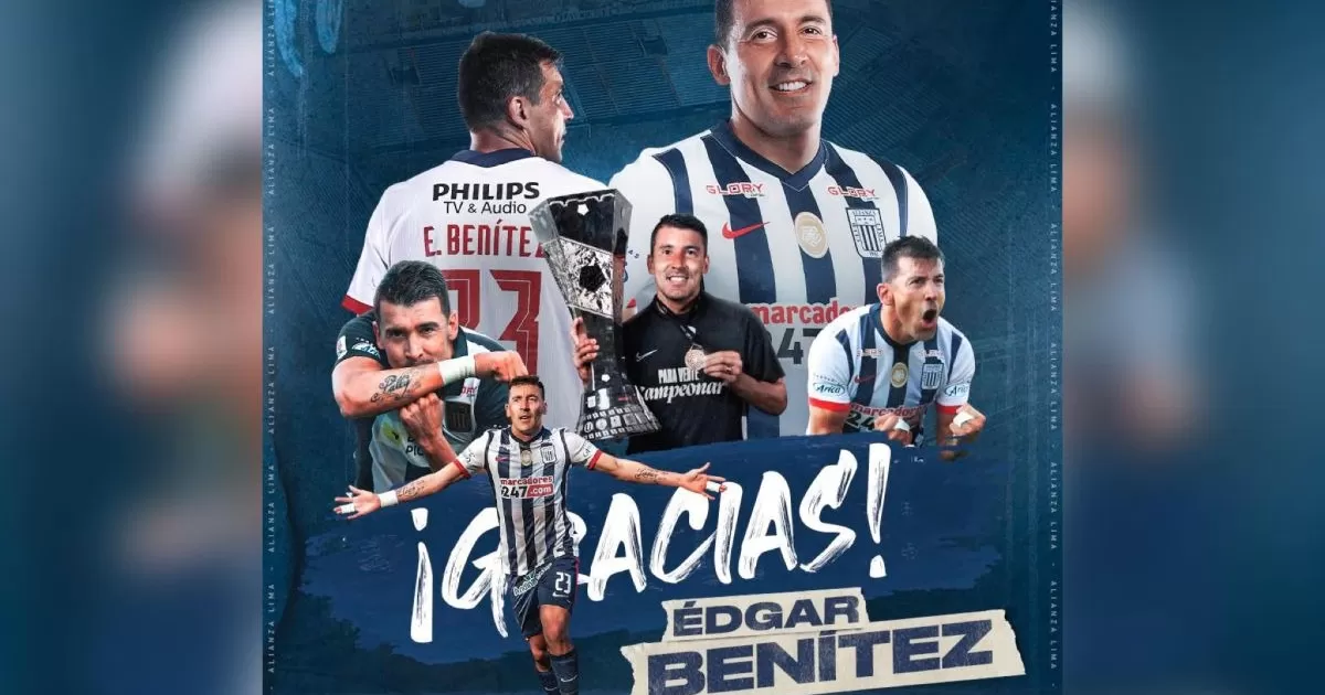 Alianza Lima oficializó la salida de Édgar Benítez: 