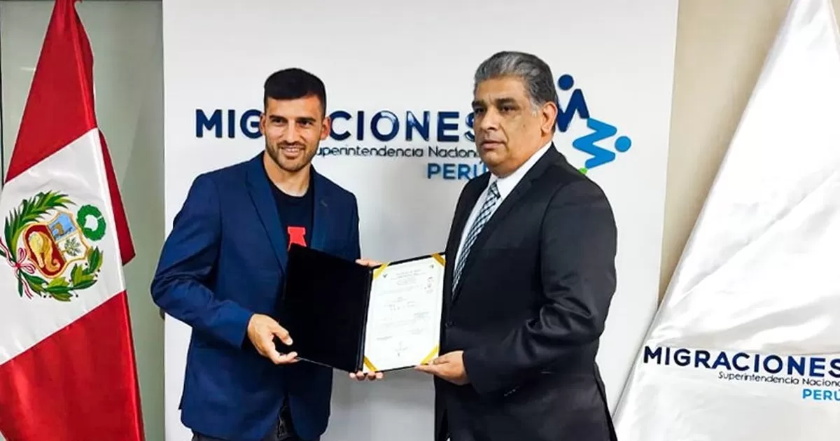 Bernardo Cuesta recibió la nacionalidad peruana y jugará como futbolista local en Melgar