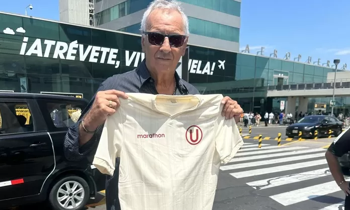 Jorge Fossati llegó al Perú para asumir la dirección técnica de