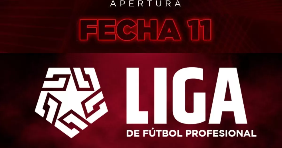 Liga 1: Resultados de la fecha 11 y tabla de posiciones del Torneo Apertura