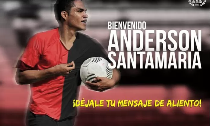 Melgar oficializó fichaje de Anderson Santamaría para el próximo año