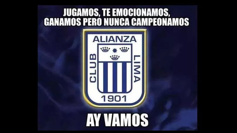 Mira los memes tras la derrota de Alianza Lima frente a Unión Comercio