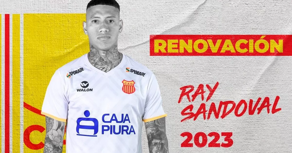 Ray Sandoval renovó contrato con Atlético Grau: 