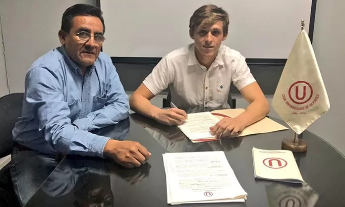 Universitario Patrick Zubczuk Renov Con Los Cremas Hasta El