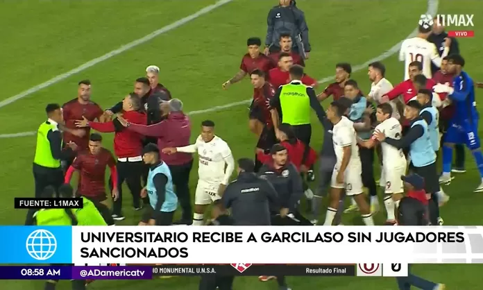 Universitario tendrá ocho bajas para enfrentar al Garcilaso América