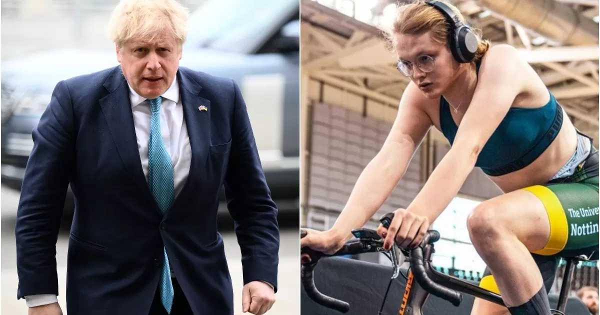 Boris Johnson opposes transgender women in women's sports.