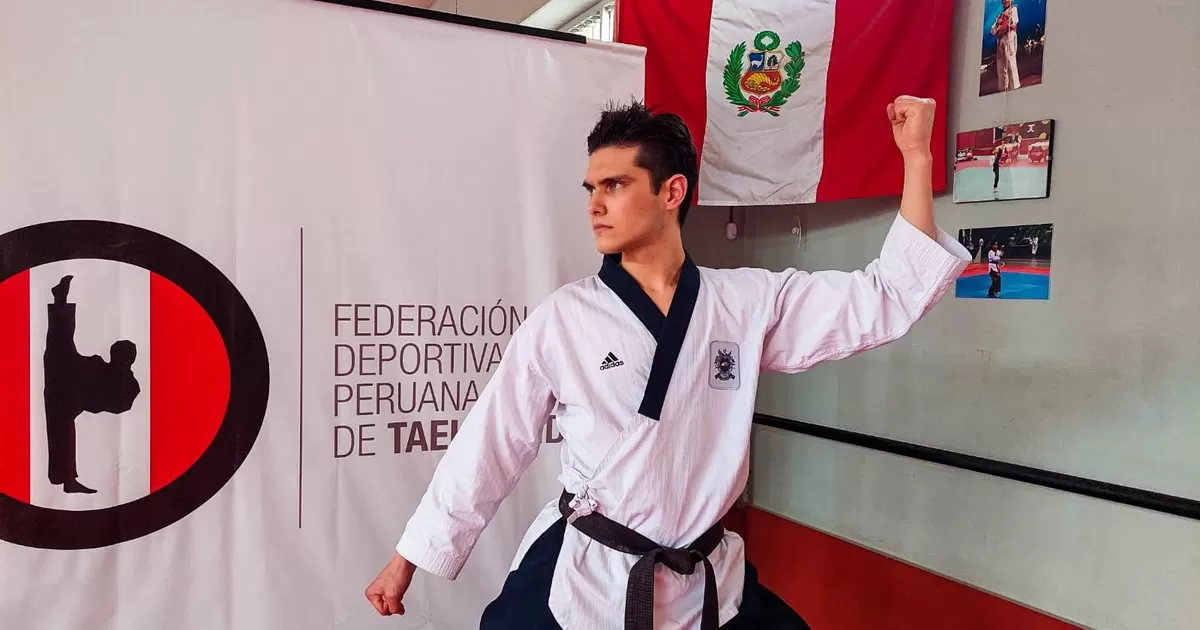 Hugo Del Castillo won the bronze medal at the 2021 Taekwondo WT Open Challenge.