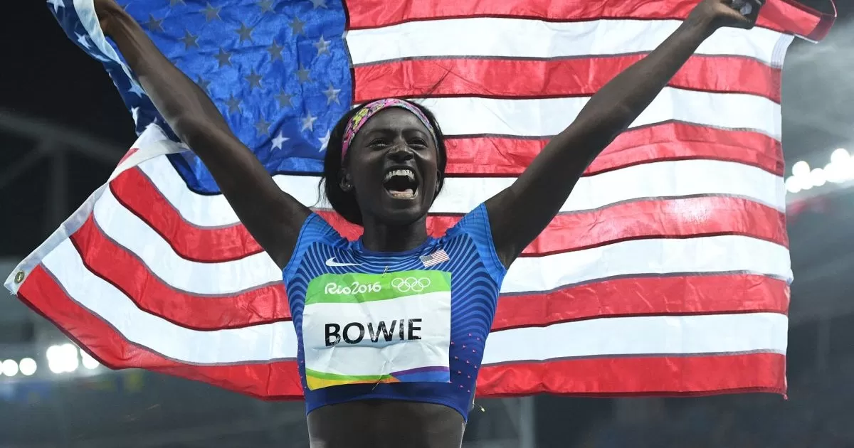 Murió a los 32 años Tori Bowie, triple medallista en Río 2016