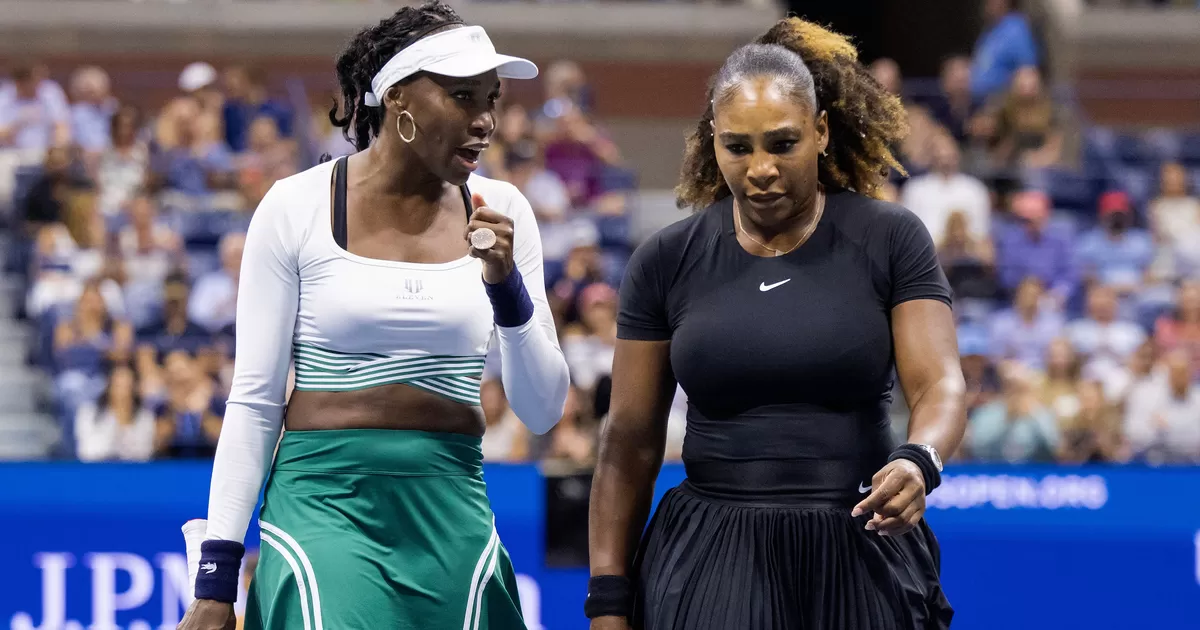 Serena y Venus Williams quedaron eliminadas en dobles del US Open