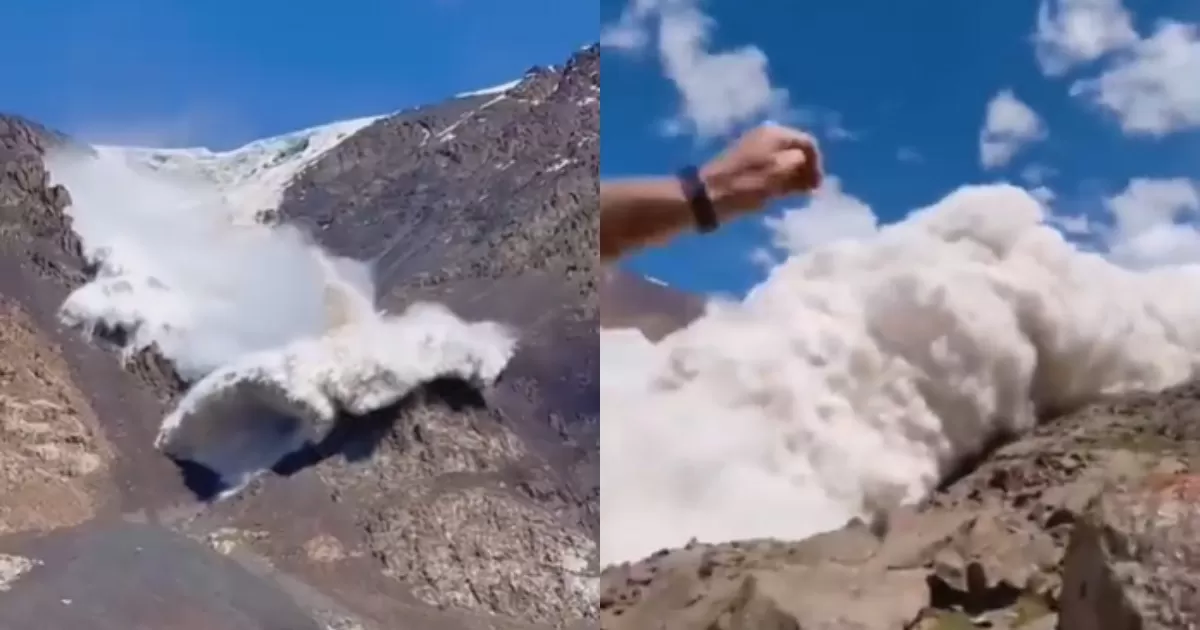 Twitter: Escalaba montaña en Kuirgistán y quedó atrapado en gigantesca avalancha
