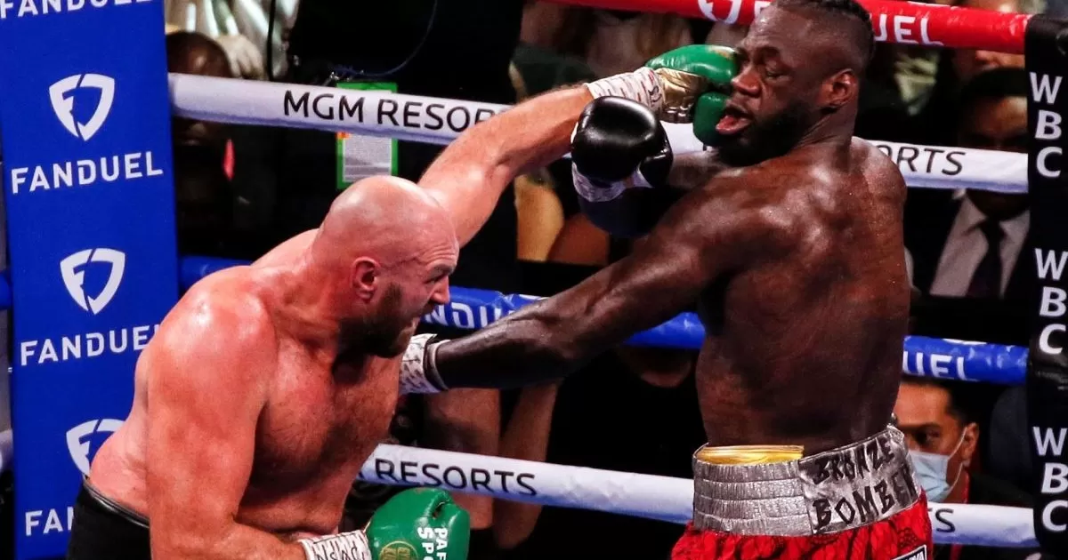 Tyson Fury pasó de estar a un golpe del nocáut a ganar: 