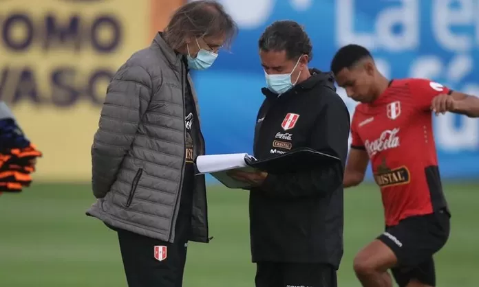 Chile vs Perú El once que probó Ricardo Gareca para el Clásico del