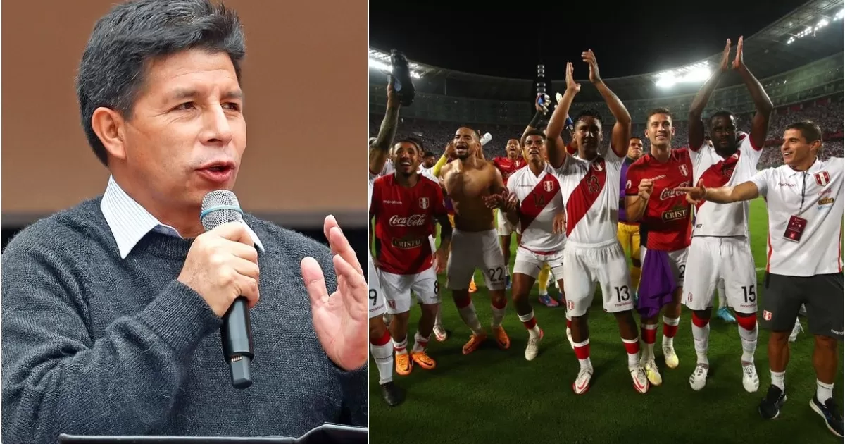 Pedro Castillo celebró triunfo peruano: 